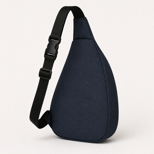 Arc Compact Crossbody Sling, back or side editorial design reference