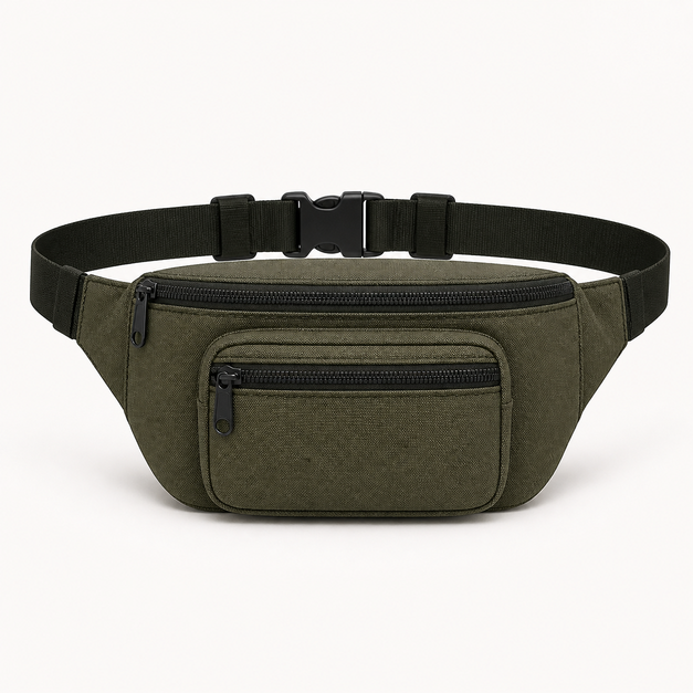 Orbit Utility Waist Pack, front three-quarter editorial design reference